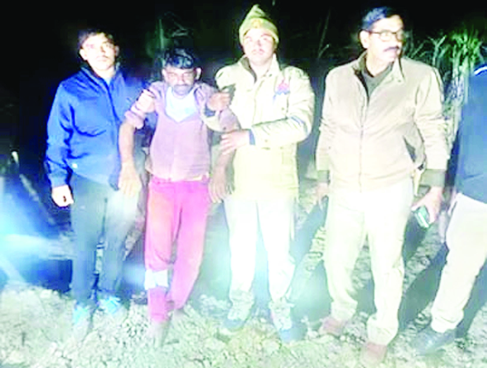 पुलिस ने गौ तस्कर को किया गिरफ्तार