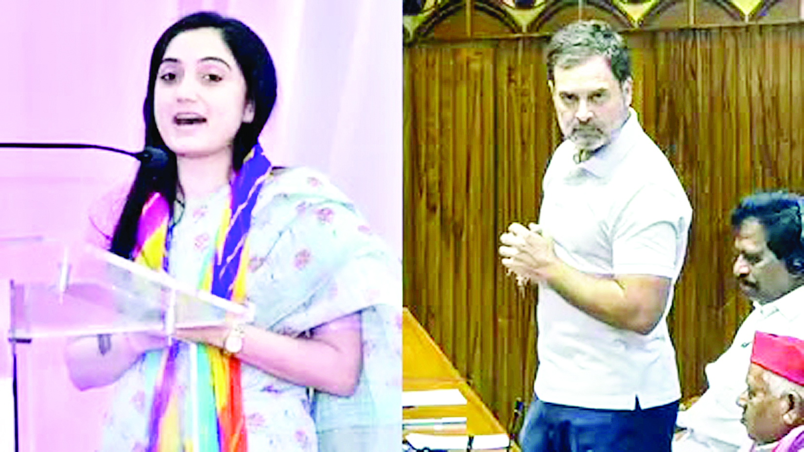 हिंदुओं को लेकर दिया गया राहुल गांधी का बयान किसी साजिश का हिस्सा हो सकता है-नूपुर शर्मा