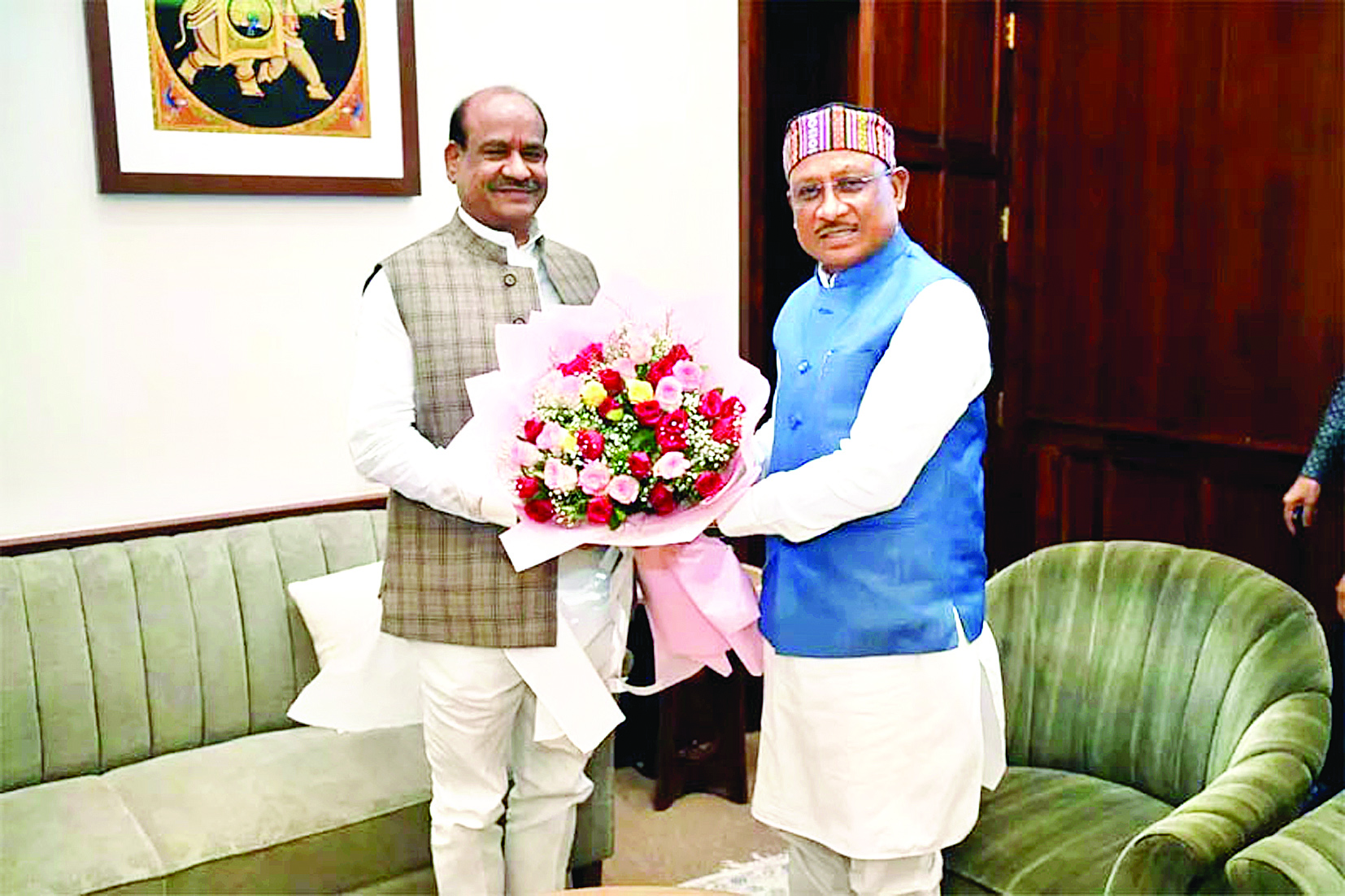 लोकसभा अध्यक्ष ओम बिरला से मिले CM विष्णुदेव साय&hellip;