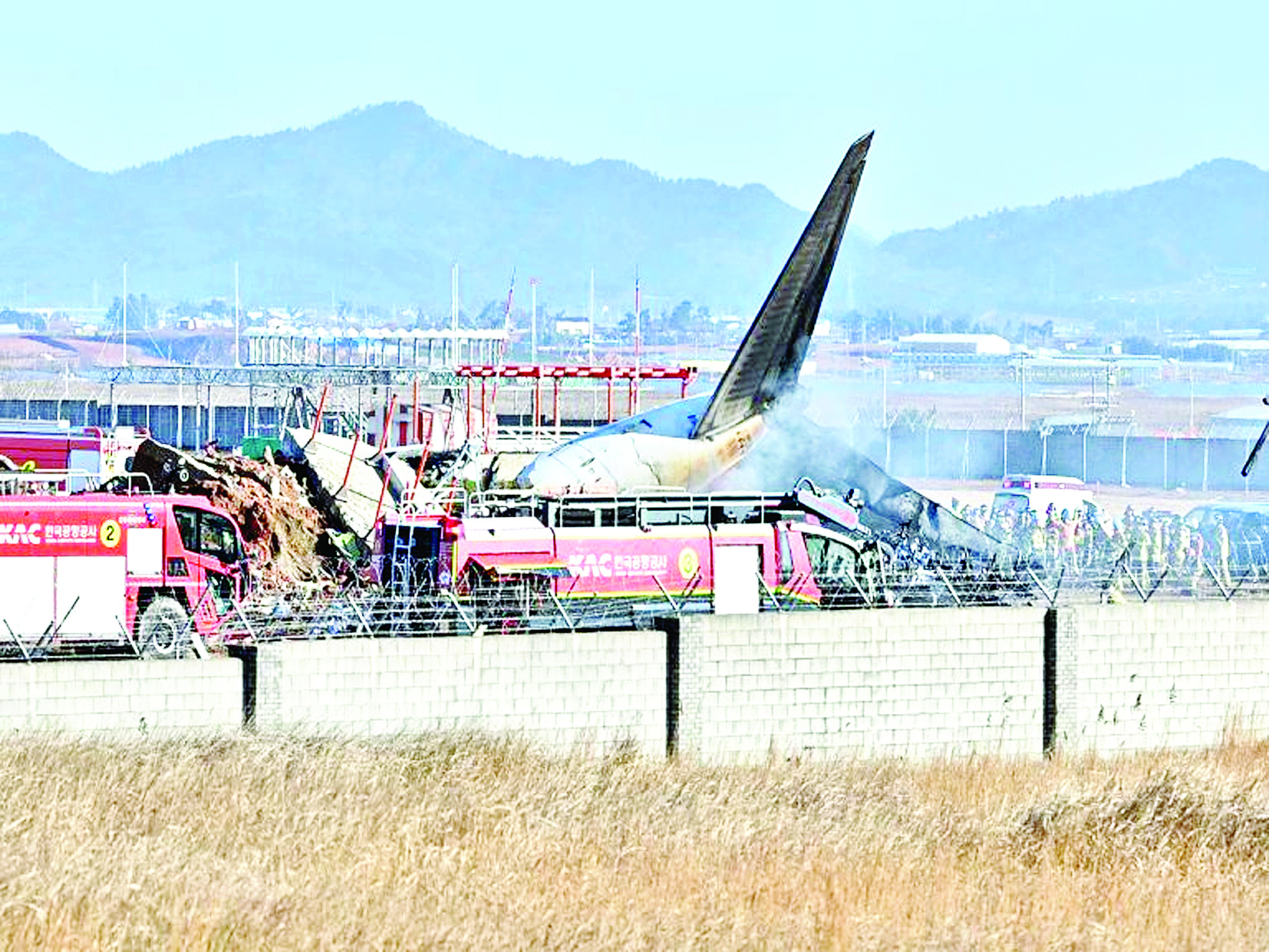 जेजू एयर विमान दुर्घटना में मारे गए 179 लोगों में से 174 लोगों की हुई पहचान