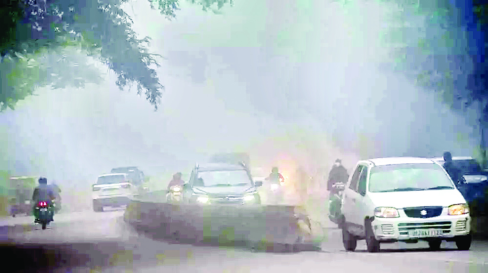 MP : भोपाल, जबलपुर में घना कोहरा, पचमढ़ी में रिकॉर्ड न्यूनतम तापमान 