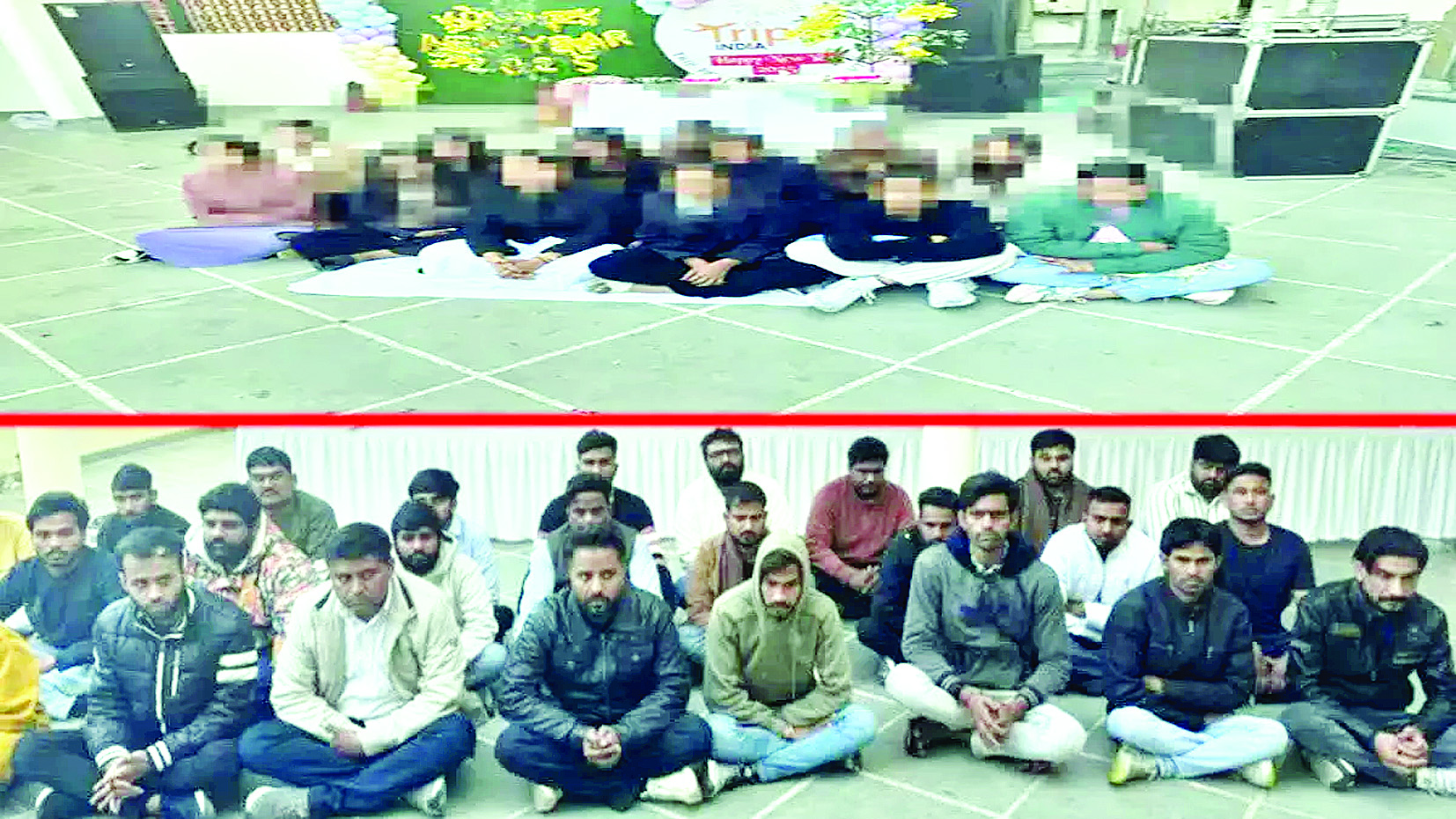 रेव पार्टी: 40 लोगों को पुलिस ने किया गिरफ्तार, लड़कियां भी शामिल, मच गई अफरातफरी