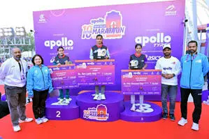 उत्तराखंड के मान सिंह, भागीरथी ने अपोलो टायर्स नई दिल्ली मैराथन का खिताब जीता 