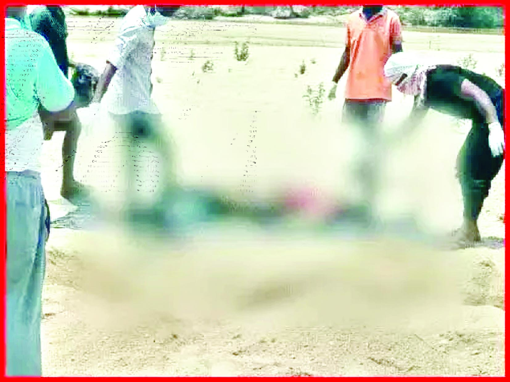 दो बच्चियों की मां की हत्या कर बालू में दफना दी थी लाश, आठ दिन बाद खुलासा, पति फरार 