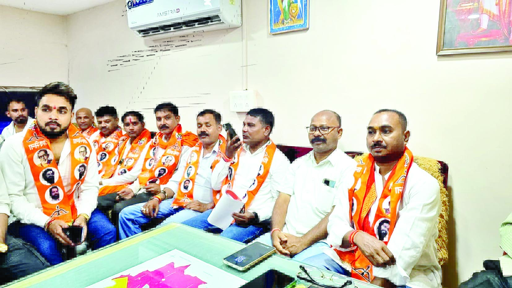 शिवसेना की महत्वपूर्ण बैठक में संगठन विस्तार हेतु लिए गए अहम निर्णय