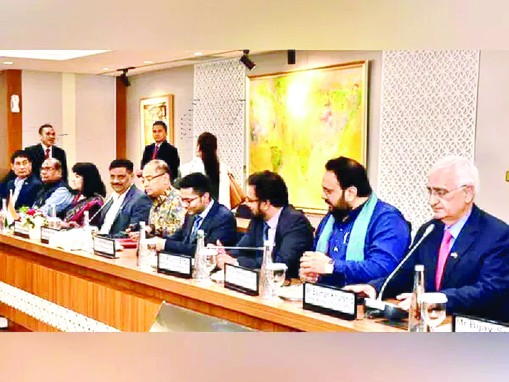 सर्वदलीय प्रतिनिधिमंडल ने इंडोनेशियाई सरकार के सदस्यों से की मुलाकात 