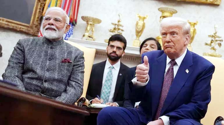  White House ने फिर दावा किया कि भारत के इनकार के बावजूद ट्रंप ने भारत-पाकिस्तान शत्रुता समाप्त कर दी 