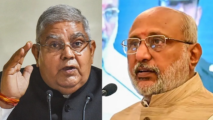 जगदीप धनखड़ ने उपराष्ट्रपति राधाकृष्णन को दी बधाई