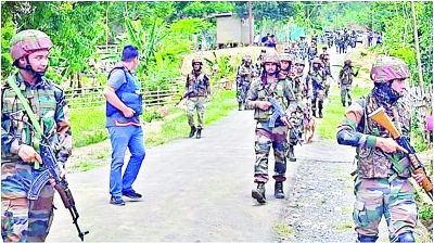 कुकी उग्रवादियों की फायरिंग में आठ घायल