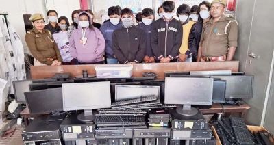 5 महिला समेत 16 गिरफ्तार, हो रहा था ये गलत काम