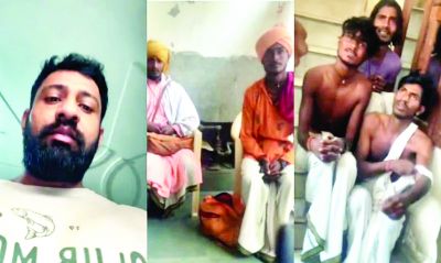 घर में घुसे 3 &lsquo;फर्जी बाबा&rsquo;, इन्फ्लुएंसर ने तीनो को पकड़कर पीटा, वीडियो वायरल