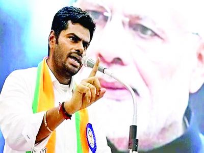 आरटीआई से मिली जानकारी के बाद हमलावर हुए के. अन्नामलाई 