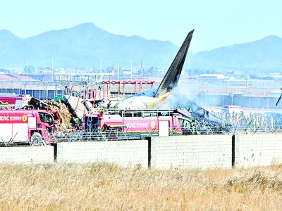 जेजू एयर विमान दुर्घटना में मारे गए 179 लोगों में से 174 लोगों की हुई पहचान