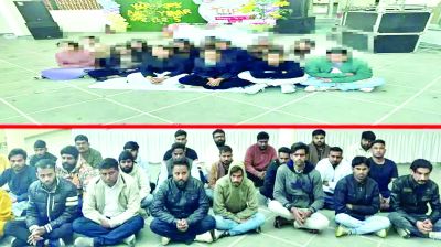 रेव पार्टी: 40 लोगों को पुलिस ने किया गिरफ्तार, लड़कियां भी शामिल, मच गई अफरातफरी