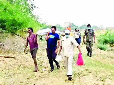 मृत नक्सली की नहीं हुई पहचान, जनसहयोग संस्था ने किया अंतिम संस्कार 