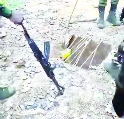 स्पाइक होल से जवानों को घायल करने की साजिश नाकाम, गृहमंत्री विजय शर्मा ने पोस्ट किया वीडियो 