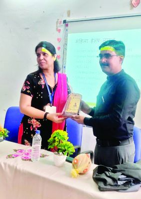 कॉन्फ्लुएंस महाविद्यालय में उत्पीडऩ कमेटी द्वारा अतिथि व्याख्यान का आयोजन