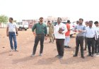 *कलेक्टर ने किया पथरिया में स्वामी आत्मानंद स्कूल निर्माण कार्य का निरीक्षण*  *निर्माण कार्य में प्रगति लाने और गुणवत्ता का ध्यान रखने के दिए निर्देश