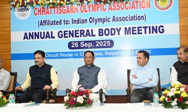 मुख्यमंत्री श्री साय ने की बड़ी घोषणा – छत्तीसगढ़ से ओलंपिक में भाग लेने वाले प्रतिभागियों को मिलेगा 21 लाख रुपये की प्रोत्साहन राशि