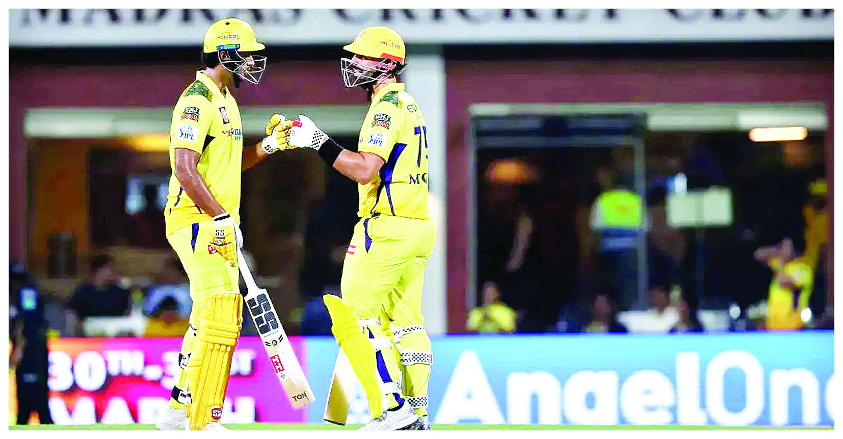 चेन्नई ने मुंबई दिया 207 रनो का टारगेट 